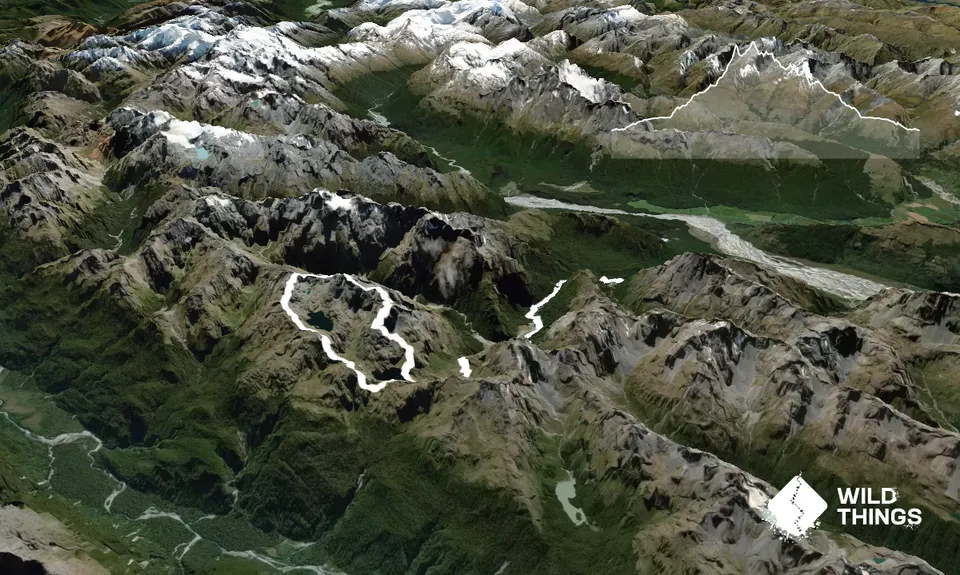 Serpentine Lakes Lasso, Otago