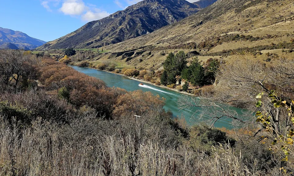 Shotover Gorge loop from Tuckers Beach, Otago