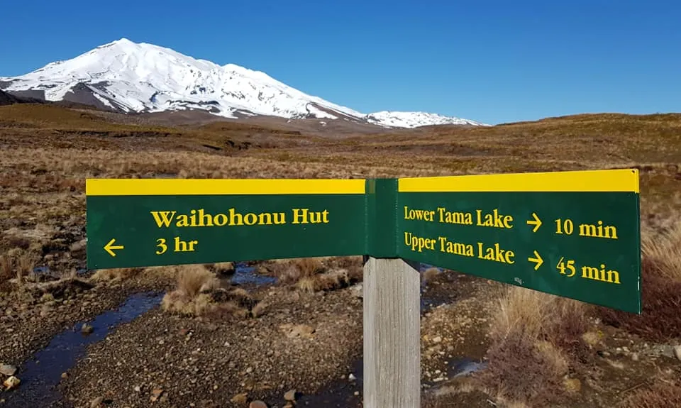 Taranaki Falls & Tama Lakes, Manawatu - Wanganui