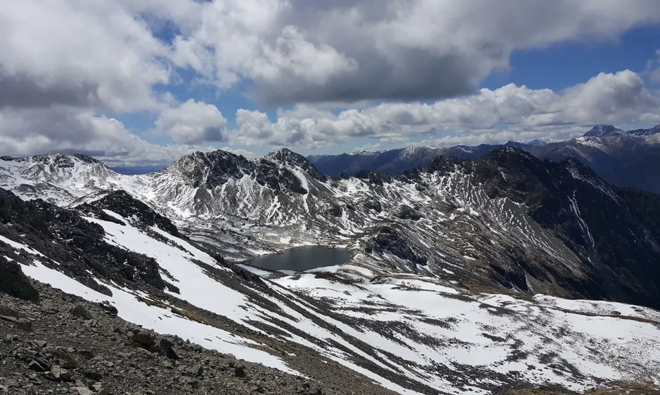 Parachute Rocks and St Arnaud Ridge, Tasman