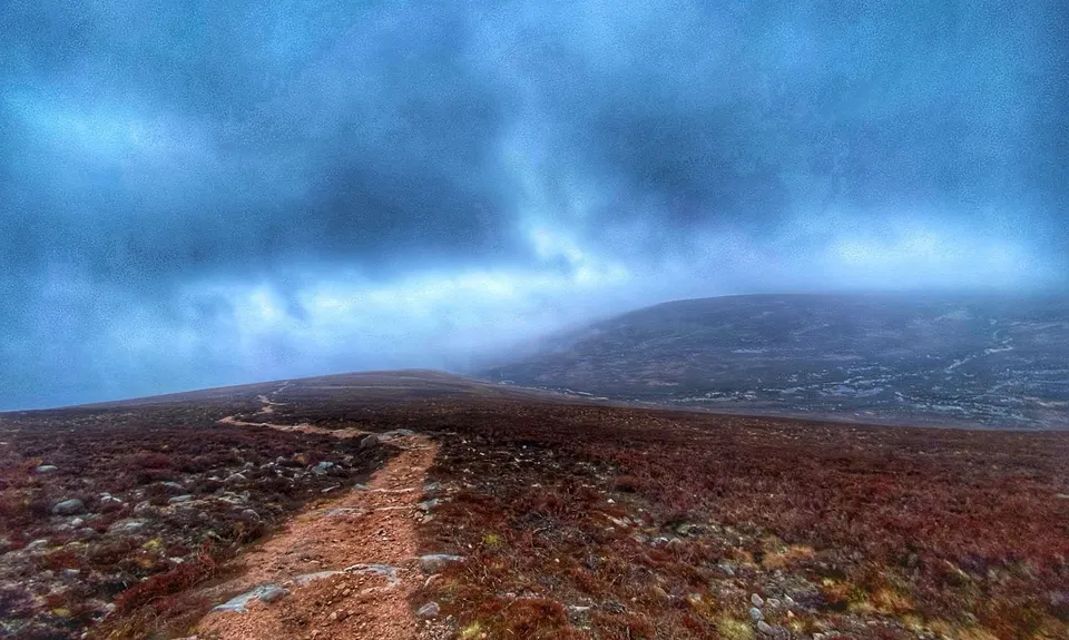 The Pan and Mt Keen , Scotland