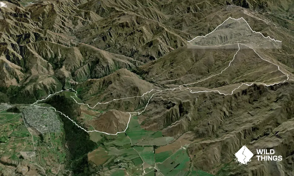 Crown Peak and Mt Sale, Otago