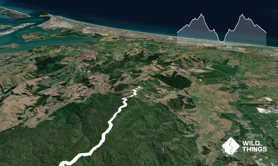 Otawa trig to Manoeka & back, Bay of Plenty