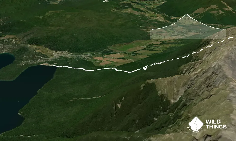 Parachute Rocks and St Arnaud Ridge, Tasman