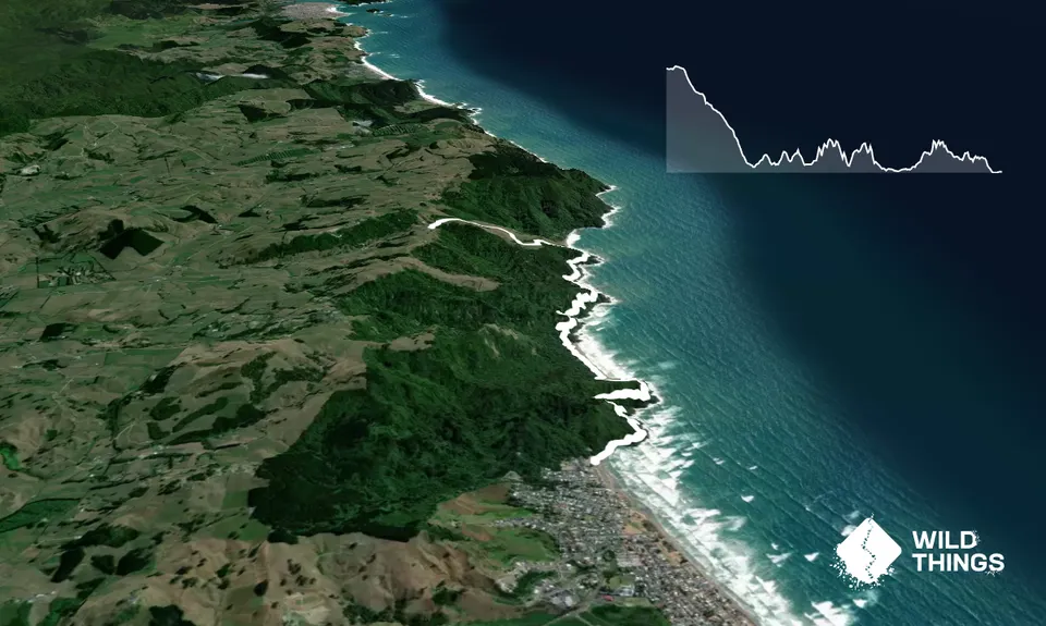 Waihi Beach to Ngatitangata Road - the Nugget run, Bay of Plenty