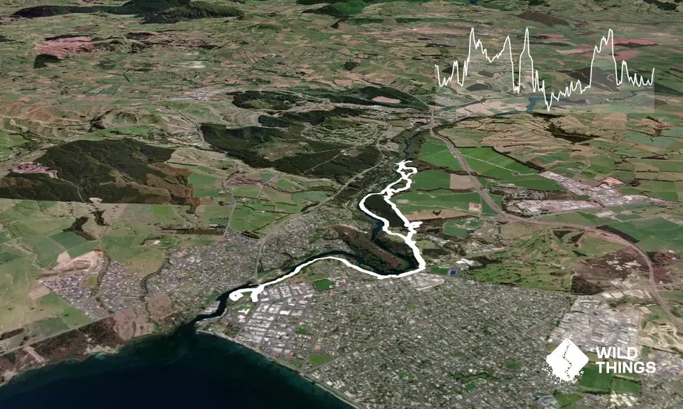 Taupo to Huka Falls Loop, Waikato
