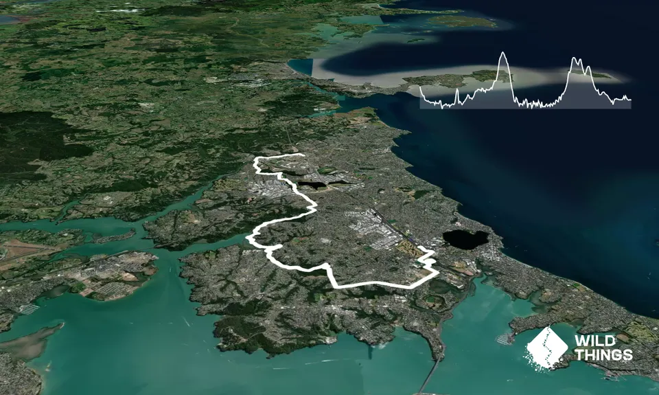 Station to Station,  North Shore Urban Trails, Auckland