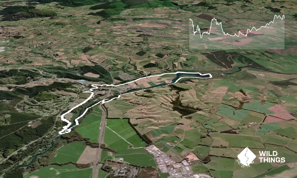 Huka Falls to Aratiatia Dam Loop, Waikato