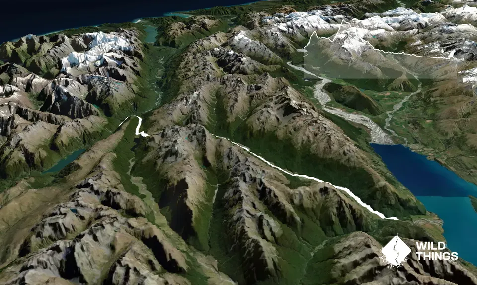 Caples Track - The Divide Version, Southland