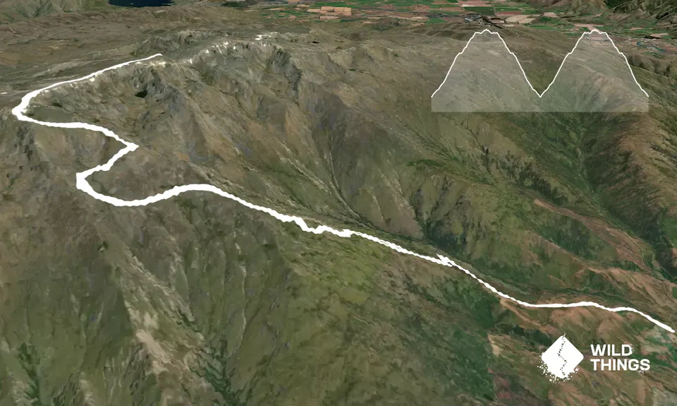 Mt Pisa via Tinwald Burn Ridge, Otago