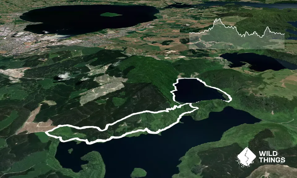 Blue and Green Lake Loops, Bay of Plenty