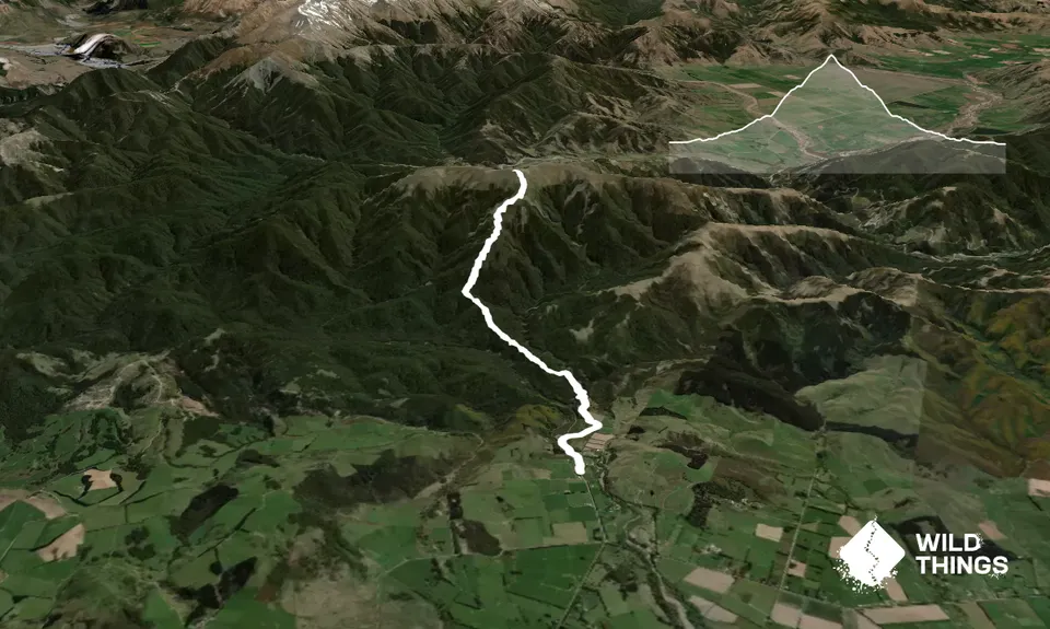 Mount Oxford Summit Scramble, Canterbury