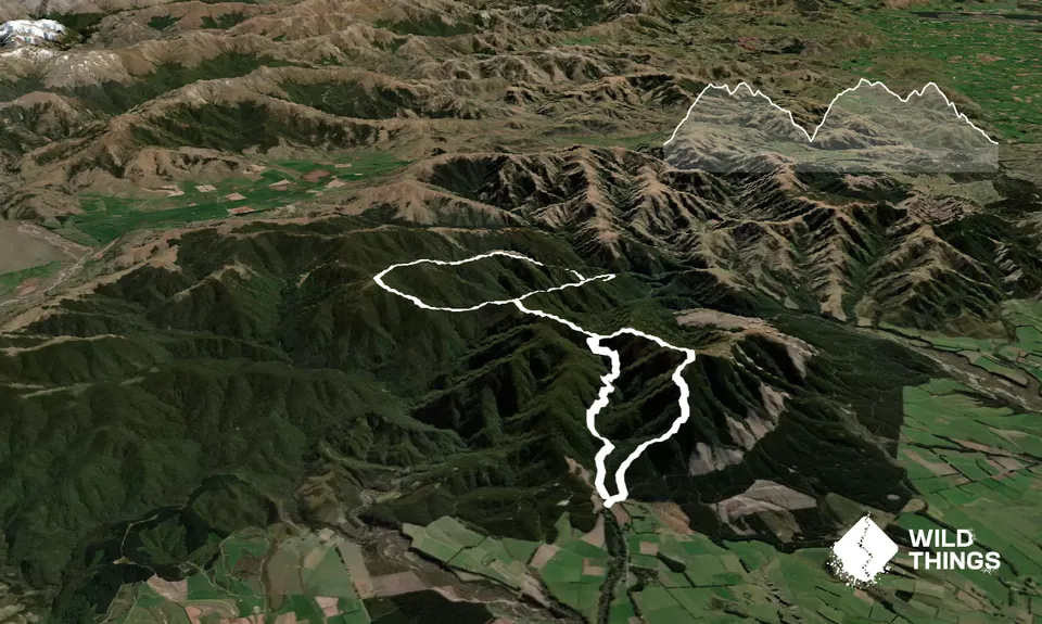 Mt Thomas Routes and Ridges, Canterbury