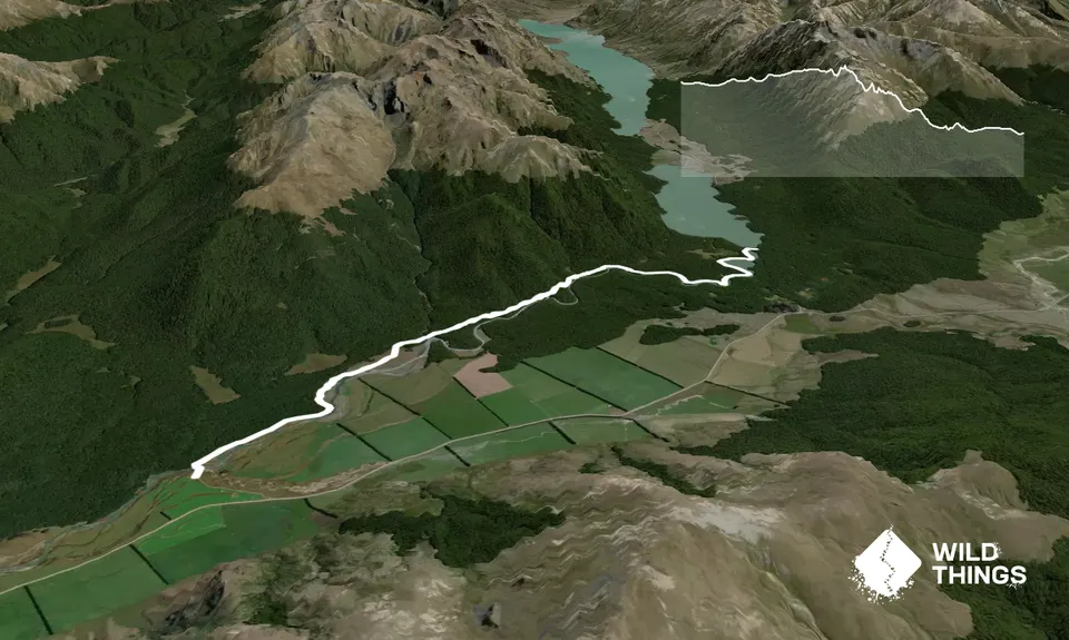 South Mavora Lake to Kiwiburn Swingbridge, Southland