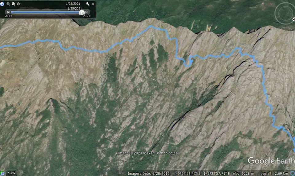 The High Dragon Traverse, Tasman