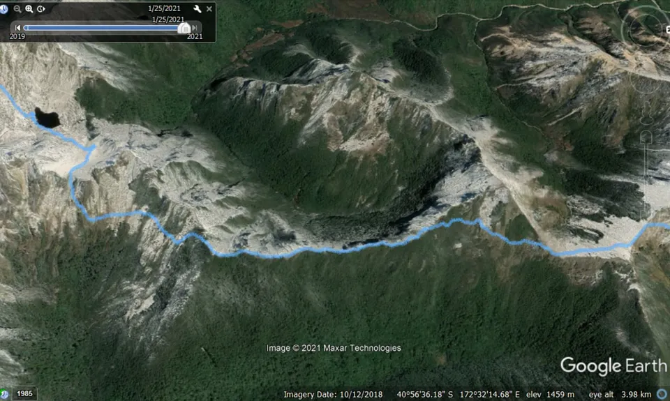The High Dragon Traverse, Tasman
