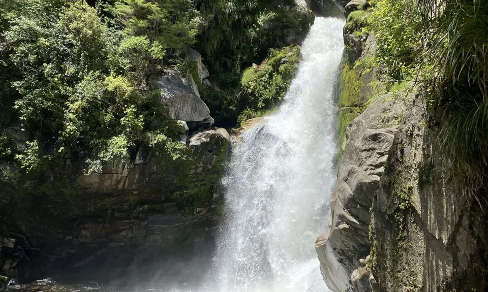 Wainui Falls goddess, Tasman