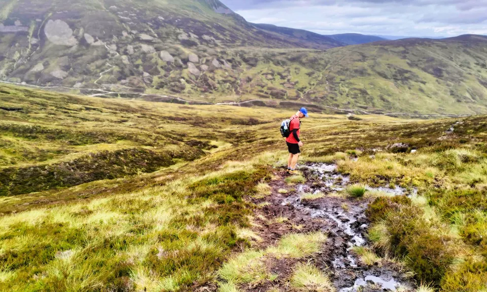 West of Drumochter munro loop, Scotland