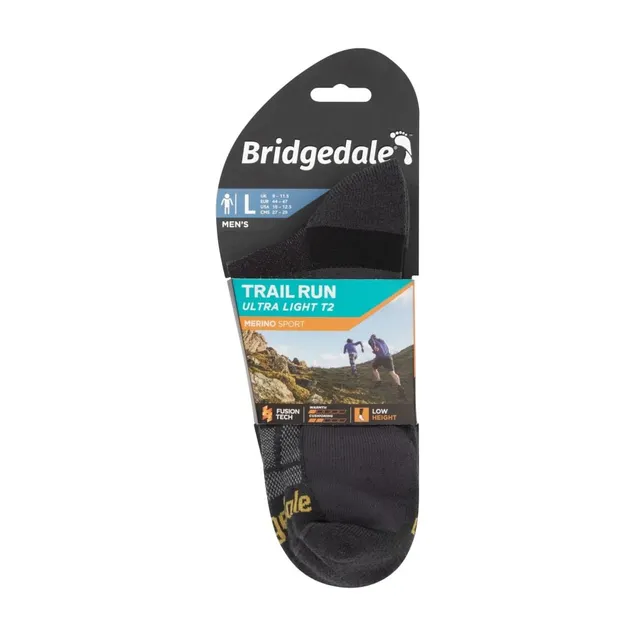 Bridgedale Men's Trail Run Ultra Light T2 Merino Sport