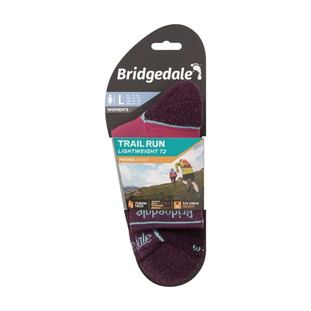 Bridgedale Women's Trail Run Lightweight T2 Merino Sport