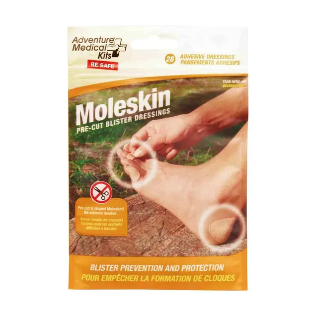 Moleskin Pre-Cut and Shaped Blister Dressings