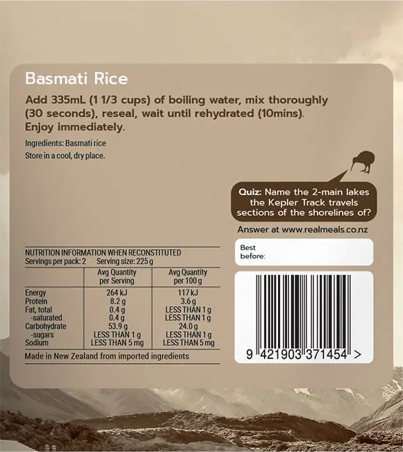 Real Meals Basmati Rice