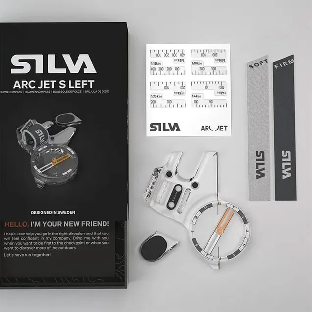 Siliva Arc Jet S Orienteering Compass